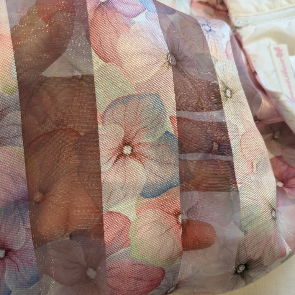 EUC....Bonnie Jean Organza Party Dress Size 3T - Picture 6 of 7